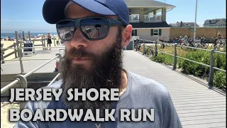 VIRTUAL RUNNING Jersey Shore Boardwalk Run 4k