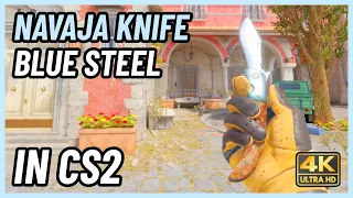 ★ CS2 Navaja Knife Blue Steel | CS2 Knife In-Game Showcase [4K]