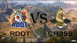 Clan Wars || RDDT vs CH3SS || Mines || The Confrontation