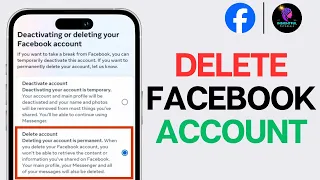 How To Delete Facebook Account (2024)