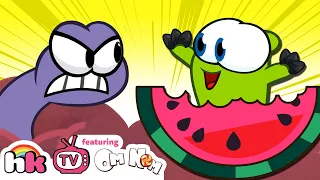 Om Nom Stories: Watermelon Farm | Nibble Nom | Funny Cartoons For Kids | HooplaKidz TV