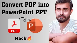 Best ever way to convert PDF into PPT || how to convert pdf to ppt without software || Smallpdf