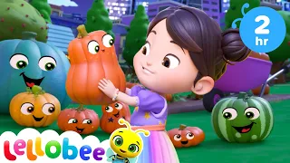 Pumpkin Patch! | Rishi & Ella's Preschool Playhouse - Lellobee Kids Karaoke