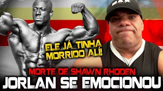 JORLAN VIEIRA FALA SOBRE MORTE DE SHAWN RHODEN E SE EMOCIONA