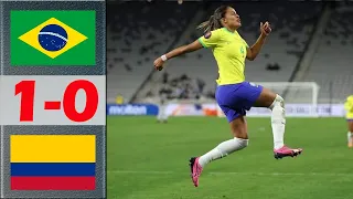 Brazil vs Colombia Highlights | 2024 Concacaf Women's Gold Cup | 2.24.2024