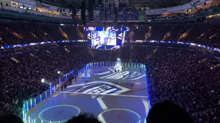 2021-2022 Vancouver Canucks In house open (home opener)