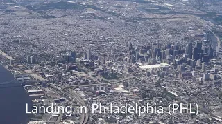 Landing in Philadelphia  (PHL) - June 2018