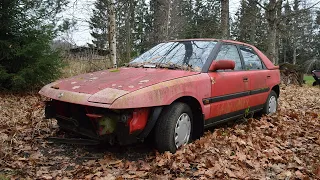 Starting 1992 Mazda 323F BG After 17 Years + Test Drive