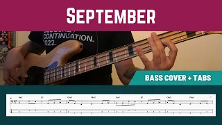 Earth, Wind & Fire - September (Bass Cover + PlayAlong TAB)