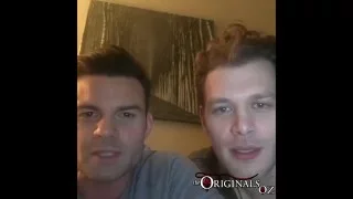 Daniel Gillies & Joseph Morgan Facebook "Test Drive"