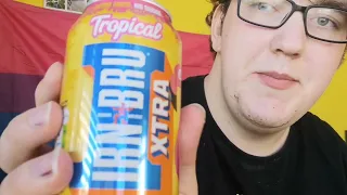 iron bru tropical flavour drink review