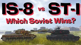 WOT Blitz Face Off || IS-8 vs ST-I
