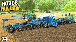 BUYING THE BIGGEST PLANTER AVAILABLE Hobos Hollow X4 FS22 Ep 74