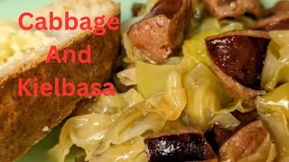 Cajun Cabbage and Kielbasa