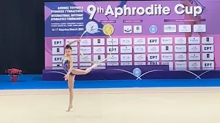 Truc Uyen Nga Nguyen (CAN) - Junior - Hoop (24.75) - 9th Aphrodite Cup - Athens 2024