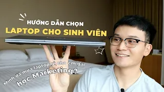 NÊN CHỌN LAPTOP GÌ CHO SINH VIÊN? Mình đã mua MÁY TÍNH gì cho em gái HỌC MARKETING? | Là Thịnh