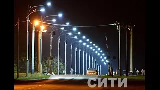 Въезд в Измаил со стороны Одессы засиял новыми фонарями