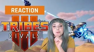 My reaction to the Tribes 3 Rivals Official Early Access Announcement Trailer | GAMEDAME REACTS