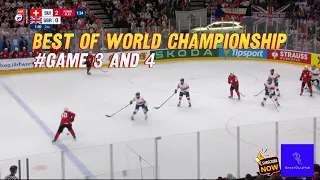 Best of game 3 and 4, Ice Hockey World Championship Czechia 2024 #mensworlds