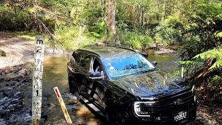 2022 Ford Everest Sport 4WD - light offroading in Gippsland
