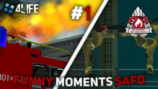 Funny moments z służby SAFD #1 | MTA 4Life | Bl4ck11.^