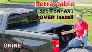 How to install a ONINE retractable Tonneau cover
