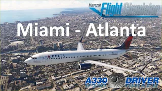 PMDG 737-900ER Delta Airlines - Miami to Atlanta | Real Airline Pilot