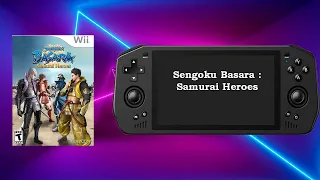 Powkiddy X28 performance test - Sengoku Basara : Samurai Heroes Wii