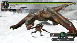 [MHFU] [HR9] : Long Sword vs Tigrex