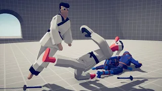 TAEKWONDO CHAMPION & KICKBOXER vs EVERY UNIT - TABS - Totally Accurate Battle Simulator