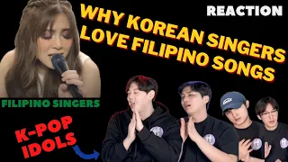 KPOP IDOL React to Filipino SINGER [Moira Dela Torre]