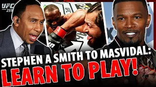 Stephen A Smith BOMBARDED Masvidal's Performance With Criticism, Kamaru Usman Reacts To UFC 272!