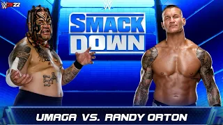 FULL MATCH : Randy orton vs Umaga | WWE SMACKDOWN 2022 | WWE October 21, 2022 | WWE 2K22