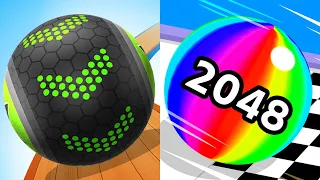 Going Balls Vs Ball Run 2048 Android iOS Mobile Gameplay Walkthrough