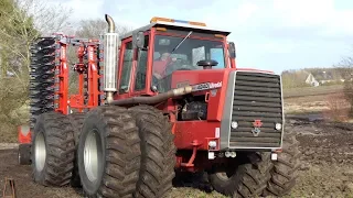 Massey Ferguson 4840 Cultivating w/ 6-Meter & 7,5-Meter UNIA Ares XL Cultivator | DK Agriculture