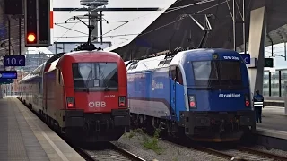 Trains Wien Hauptbahnhof, SUMMER 2015