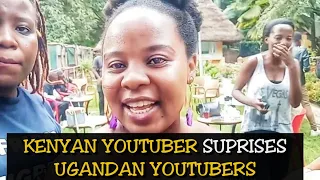 Kenyan Youtuber SUPRISES Ugandan Youtubers!!