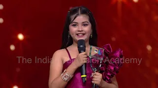 Shreya Patel won the Best Child Artist Awards | The 21st ITA Awards 2021