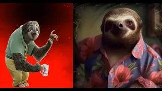 Zootopia characters in real life 3d animation@funwit