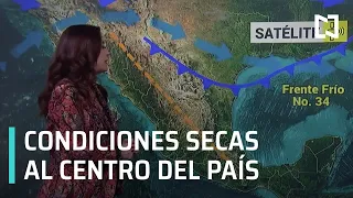 Frente frío 34 provocará lluvias en el noreste de México - Las Noticias