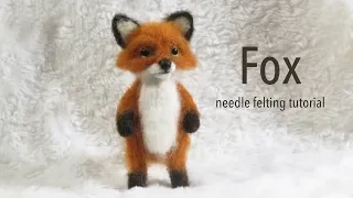 Fox Needle Felting Tutorial