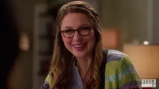 Supergirl - Kara & Mon El  - SE2 EP19 Part 1 'Dinner Date With Alex and Maggie'