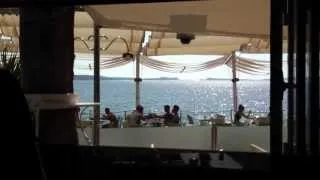 Cafe Mambo San Antonio Ibiza with Danny O Sullivan on Monday 15th July 2013... Best DJ view ever..