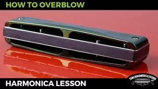 How to overblow on harmonica