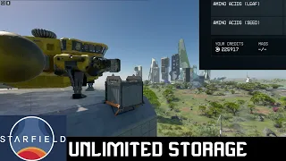 How to get Unlimited Storage Space for Outposts in Starfield!