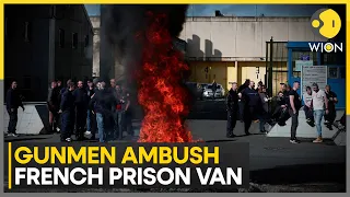 France Prison Van Attack: Gunmen attack prison van to free drug dealer, 2 officers dead | WION