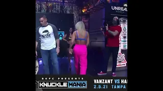 Paige VanZant vs Britain Hart BKFC Knucklemania Face off