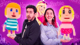 CRIANDO A BARBIE E KEN no Toca Mini