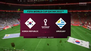 카타르 월드컵 대한민국 vs 우루과이 FIFA23(PS5) 미리보기