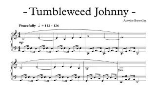 Tumbleweed Johnny - Antoine Bernollin - Piano Solo - with sheet music. Partition